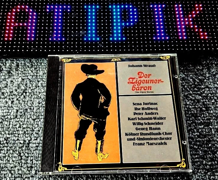 🎼 Der Zigeunerbaron  - Strauss - CD Acanta Import Allemagne Rare